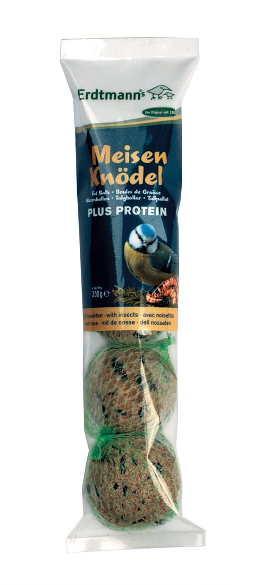 Erdtmanns Meisenknödel Plus Protein 4ST 350g