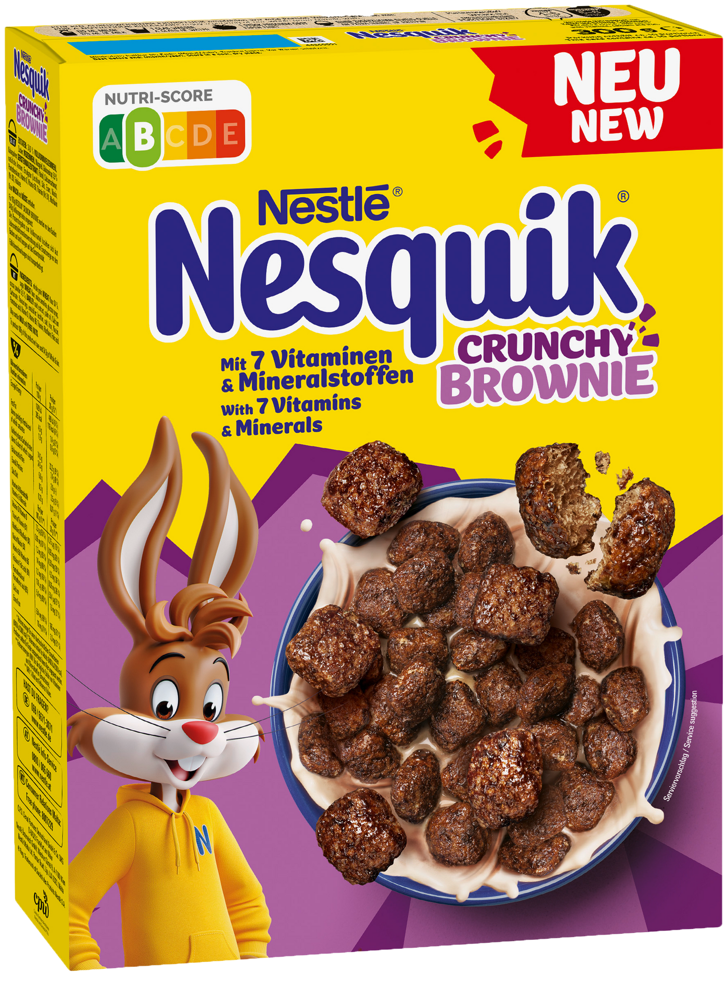 Nesquik Cereal Crunchy Brownie 300g