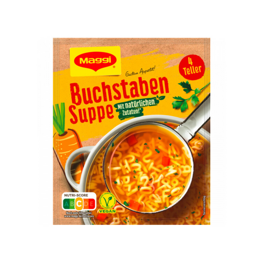 Maggi Guten Appetit Buchstaben Suppe für 1l