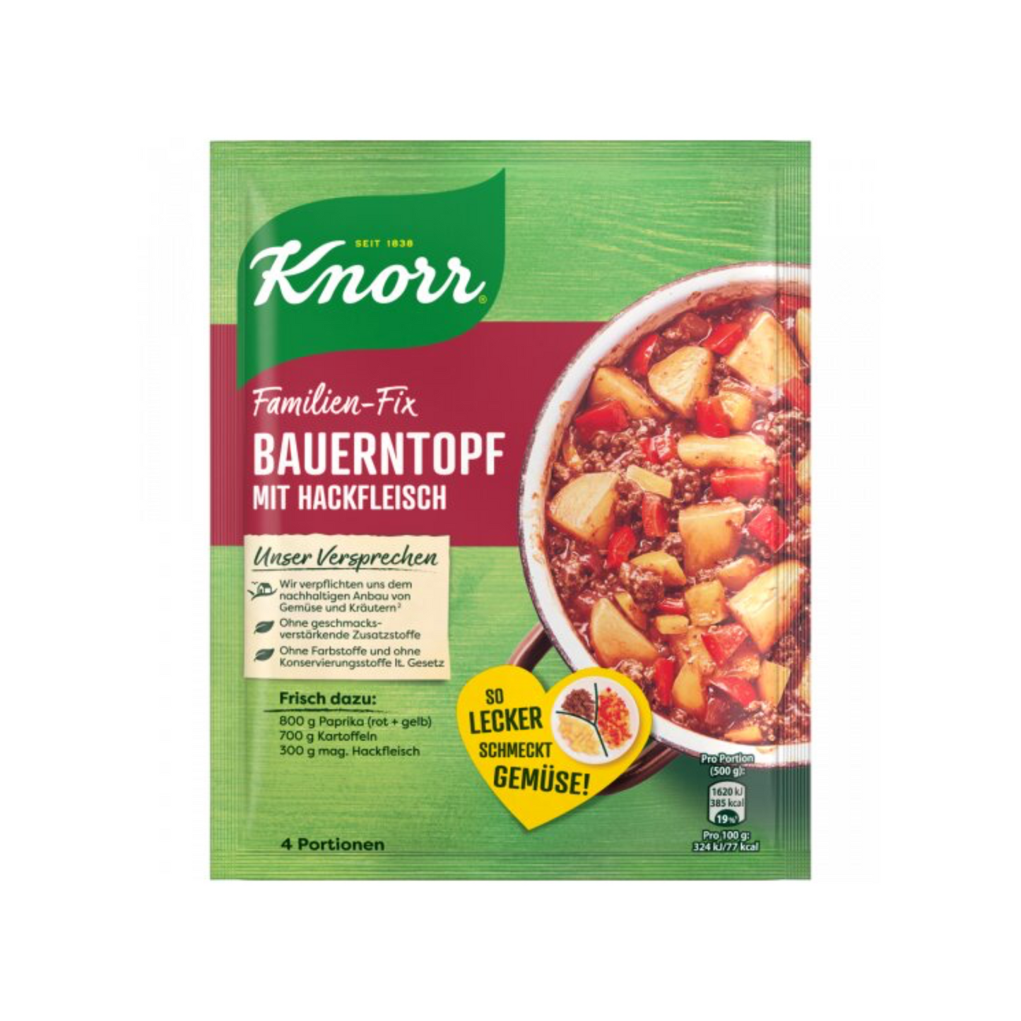 Knorr Fix Bauerntopf mit Hackfleisch 43g