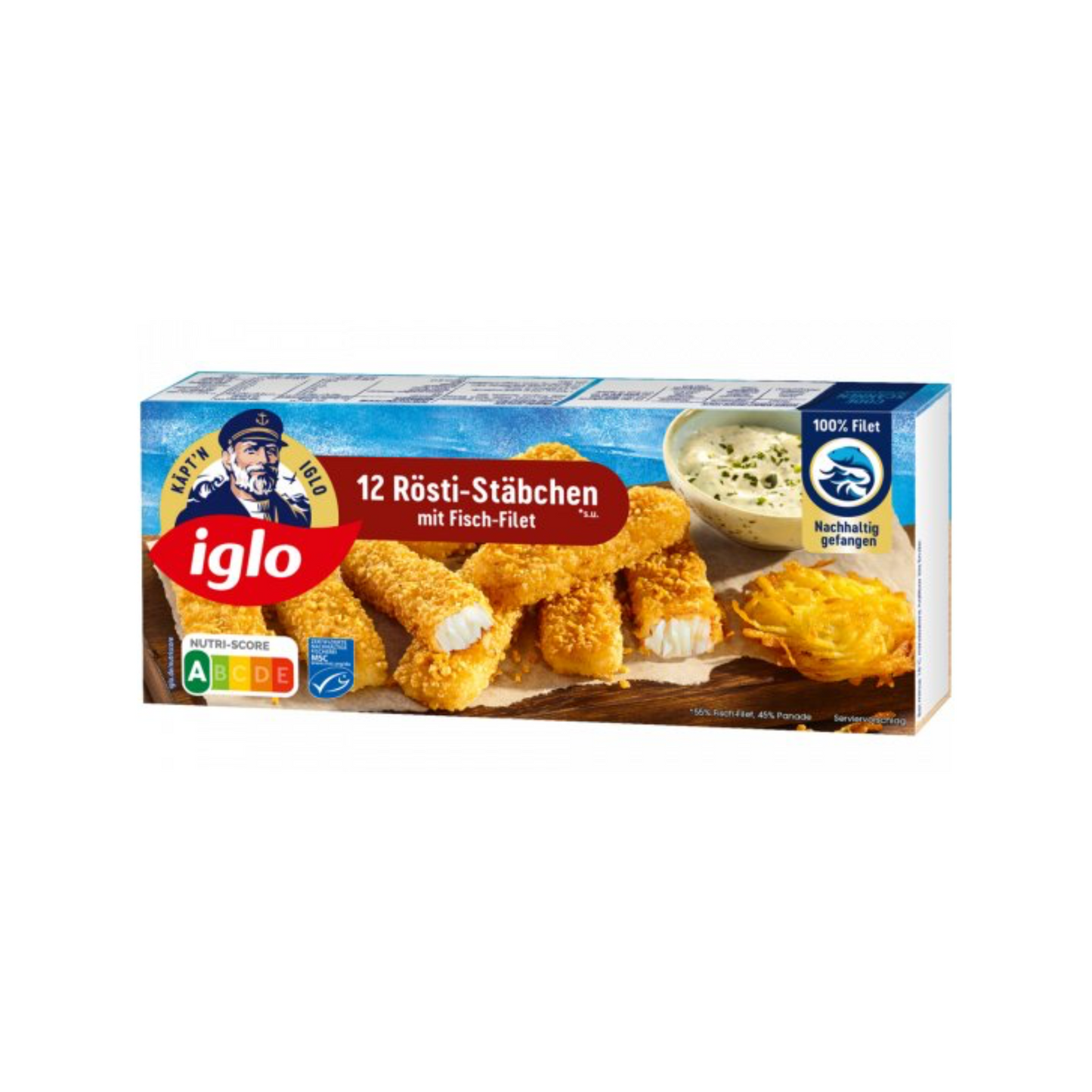 MSC Iglo Rösti Stäbchen 12ST 336g