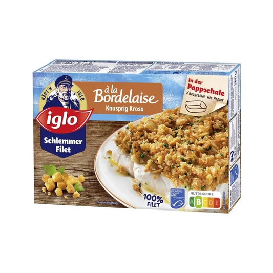 MSC Iglo Schlemmerfilet Bordelaise Knusprig Kross 380g