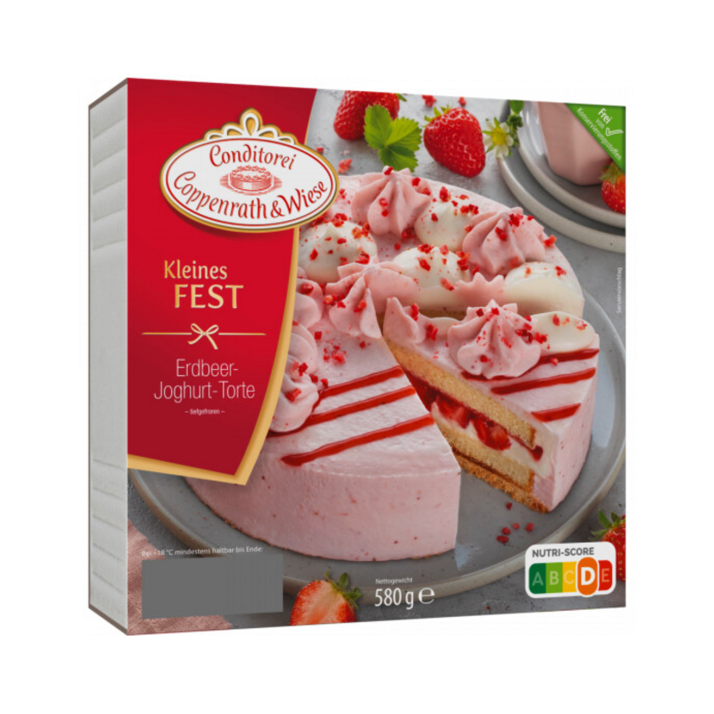 Coppenrath&Wiese Kleines Fest Erdbeer-Joghurt Torte 580g