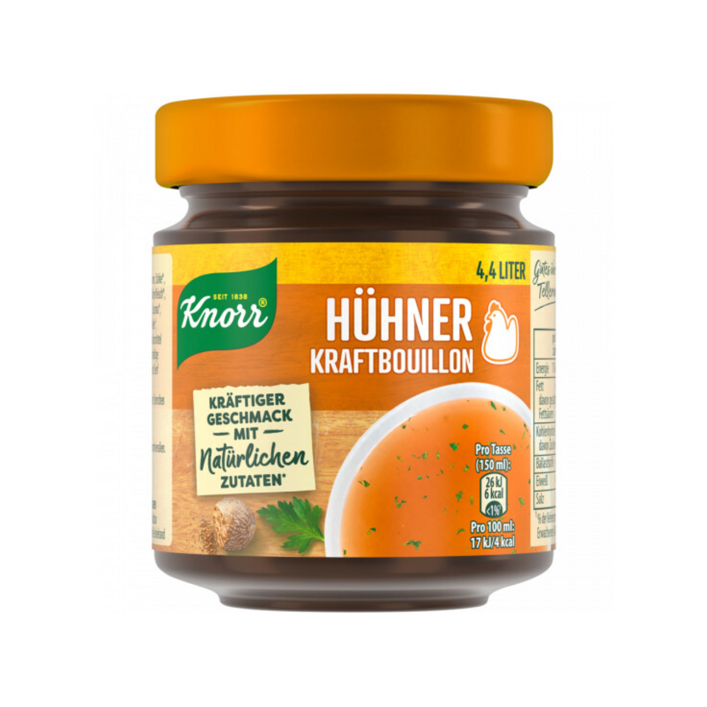 Knorr Hühner Kraftbouillon für 4,4l 88g