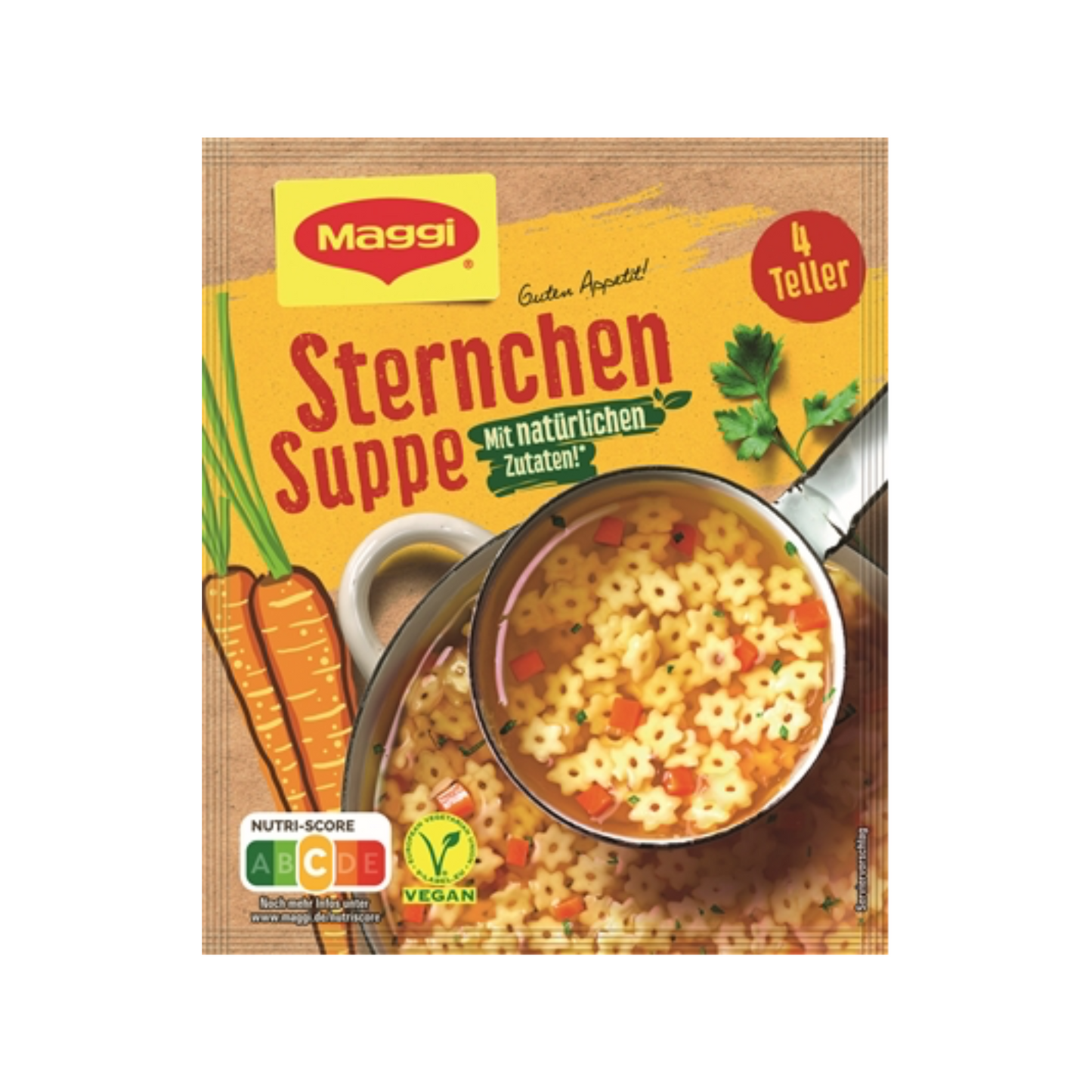 Maggi Guten Appetit Sternchen Suppe für 1l