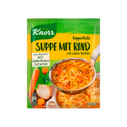 Knorr Suppenliebe Rindfleisch Suppe für 0,75l 76g