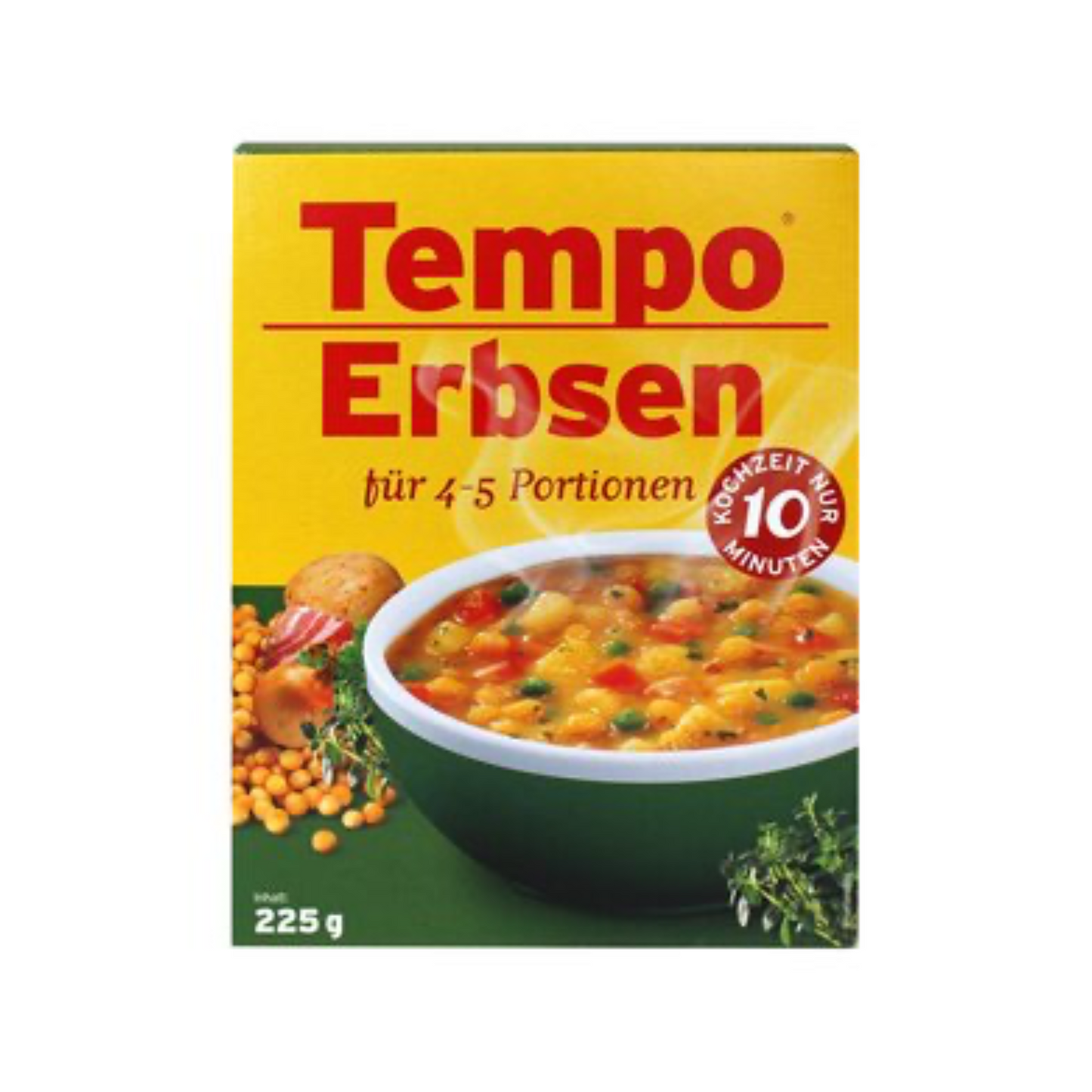 Suppina Tempo Erbsen 225g