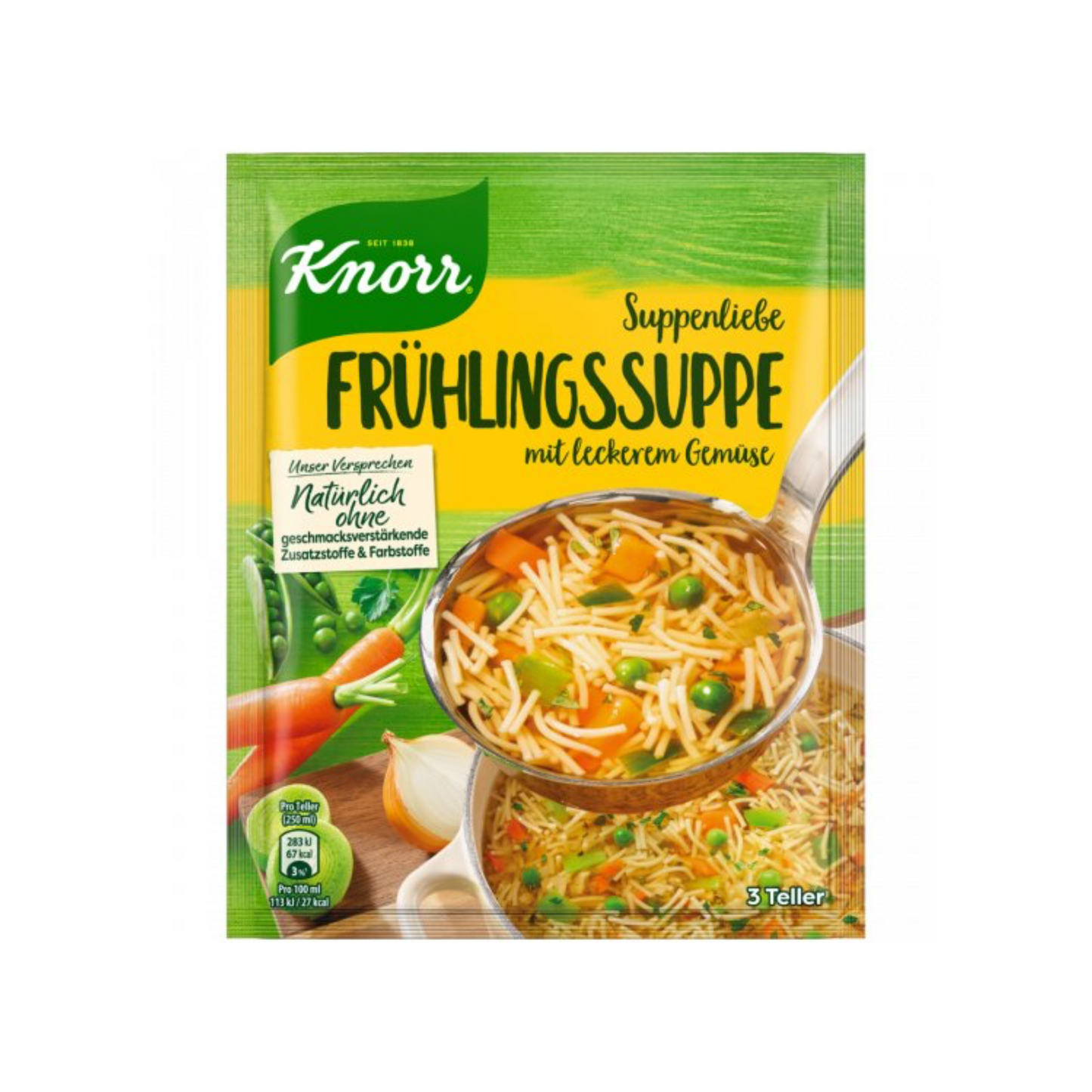 Knorr Suppenliebe Frühling für 0,75l 62g