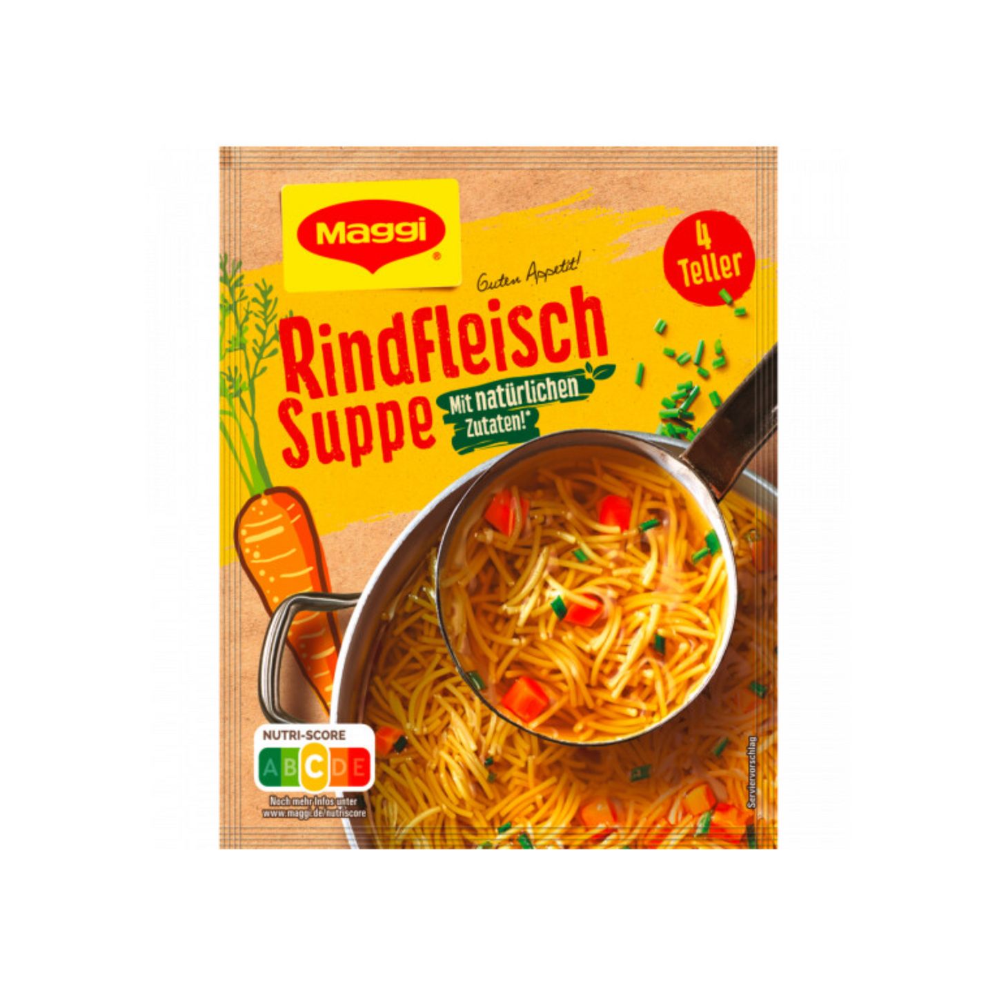 Maggi Guten Appetit Rindfleisch Suppe für 1l