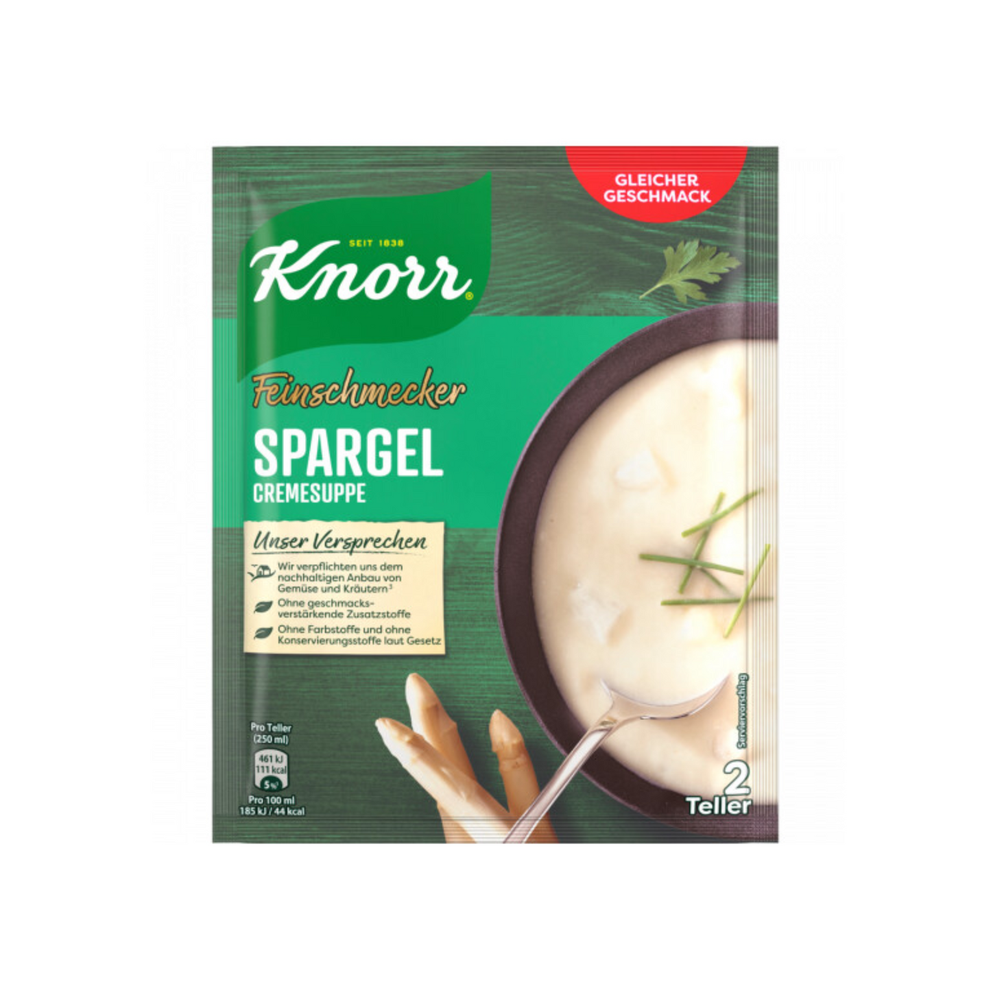 Knorr Feinschmecker Spargel Suppe für 500ml 49g