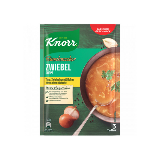 Knorr Feinschmecker Zwiebel Suppe für 750ml 62g