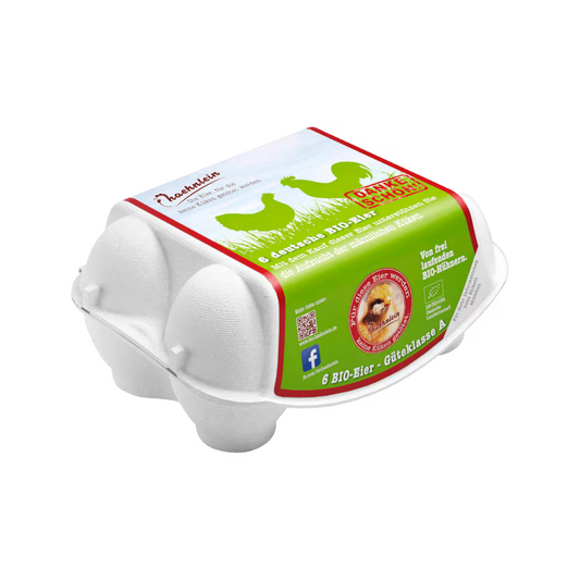 Bio Hähnlein Eier 6ST