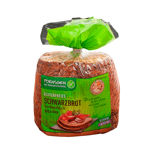 Poensgen Schwarzbrot geschnitten glutenfrei 400g