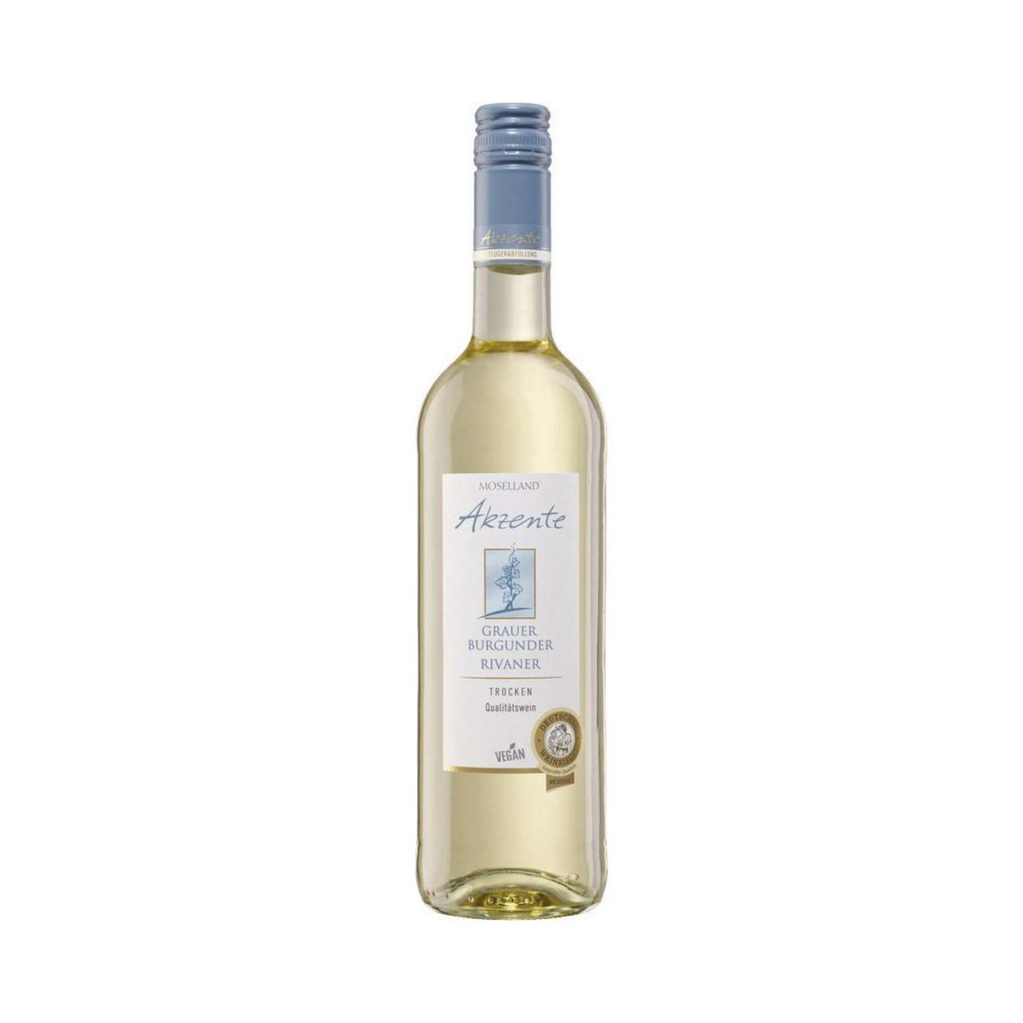 Moselland Akzente Weisser Burgunder QbA trocken 0,75l