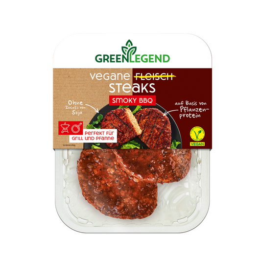 Green Legend Steak Smoky BBQ vegan 160g