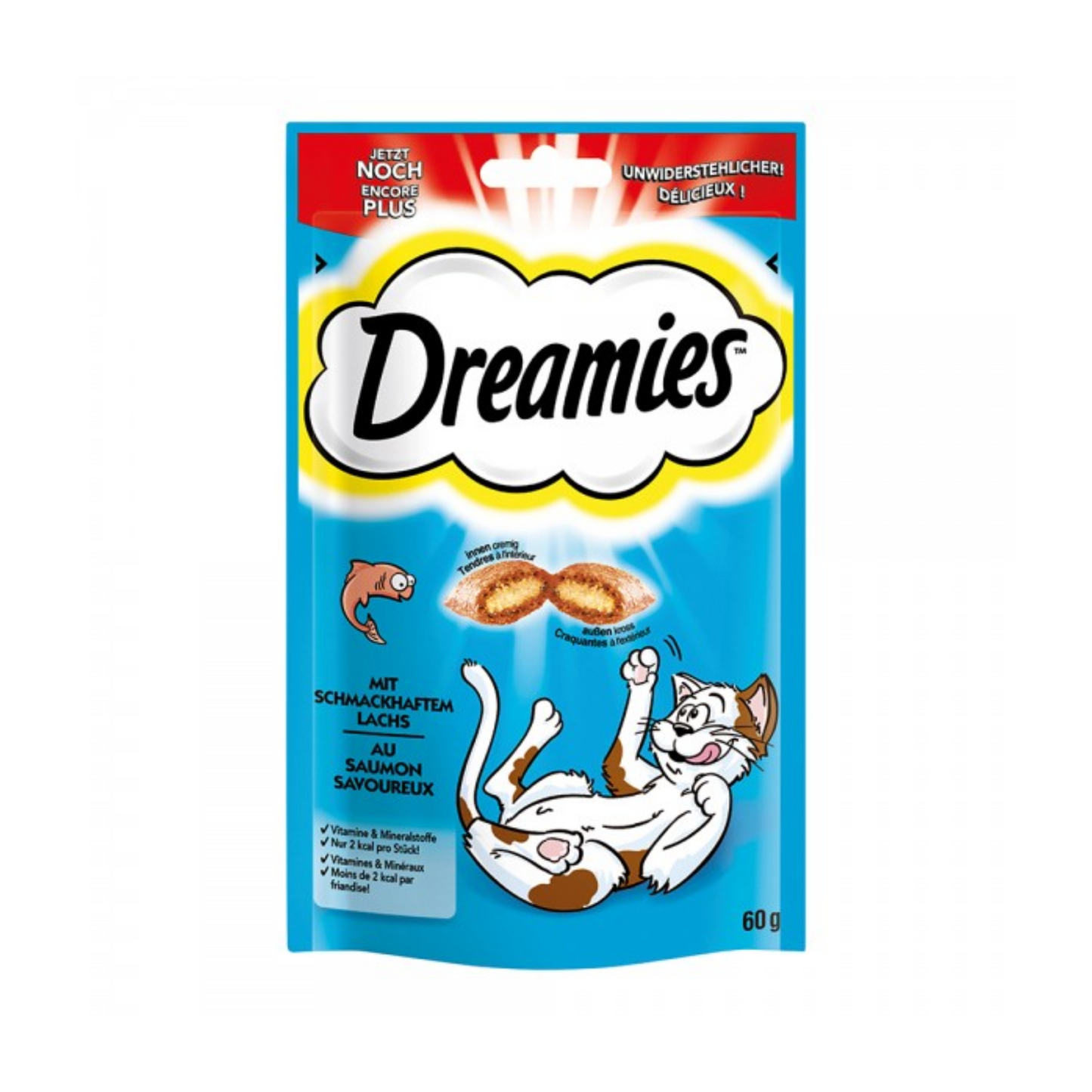 Dreamies mit Lachs 60g