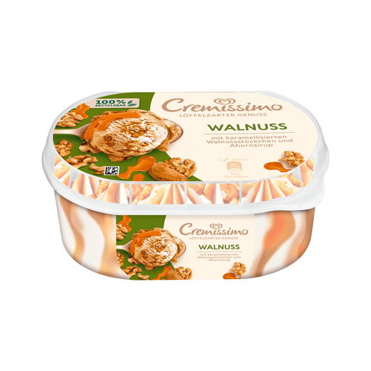 Langnese Cremissimo Walnuss Eis 825ml