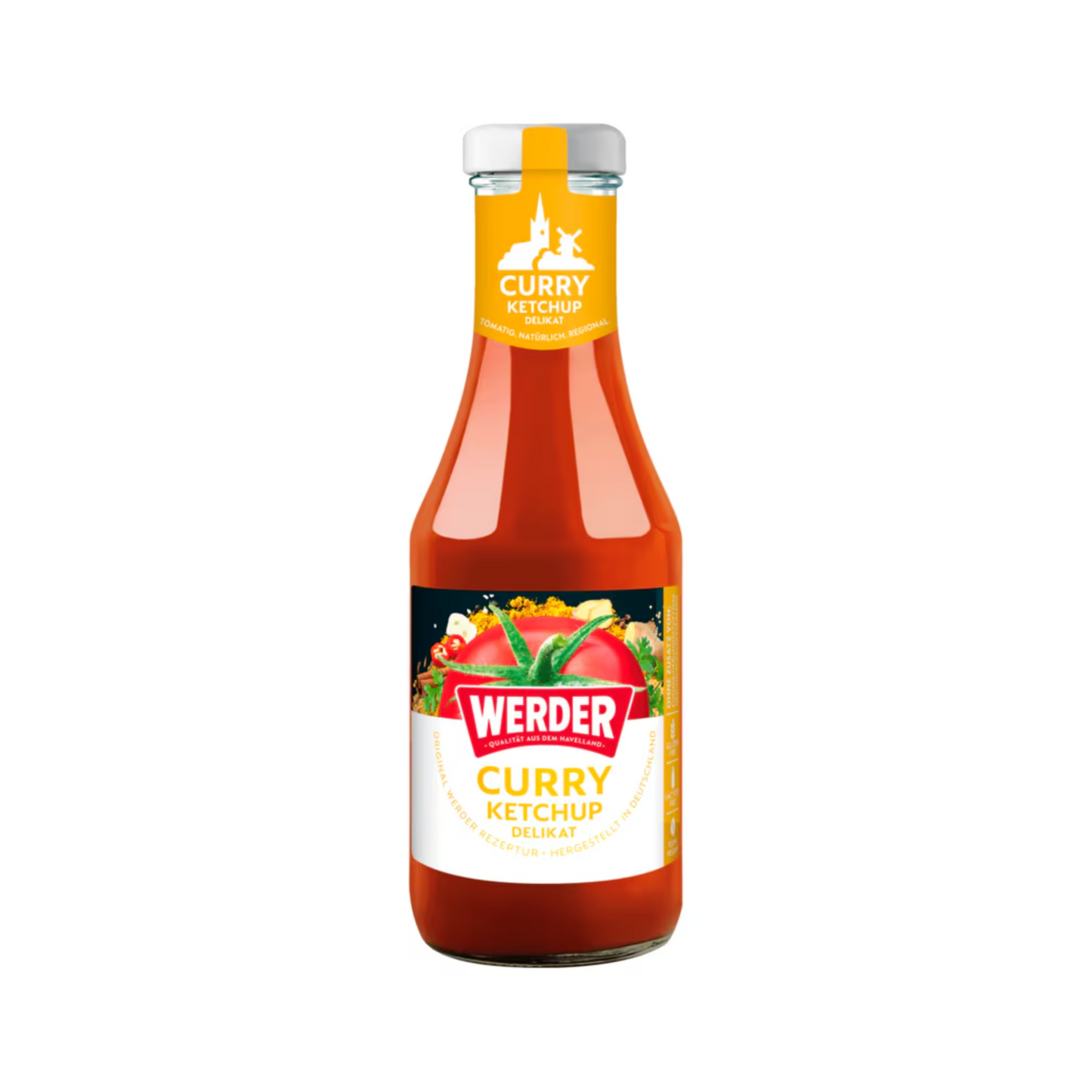 Werder Curryketchup delikat 450ml