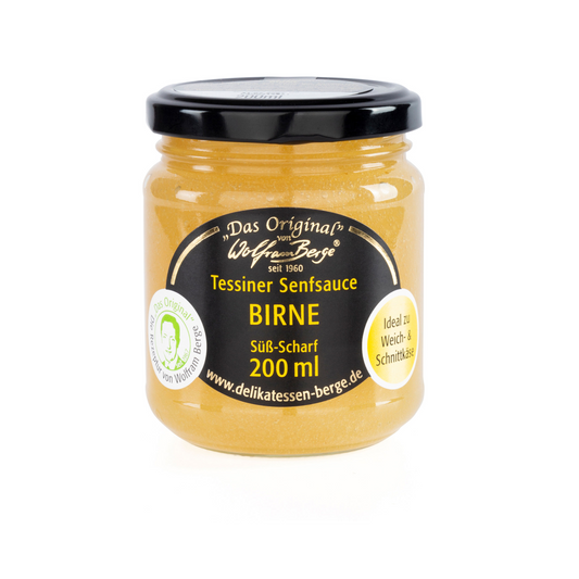 Wolfram Berge Tessiner Birnen-Senfsauce 110ml