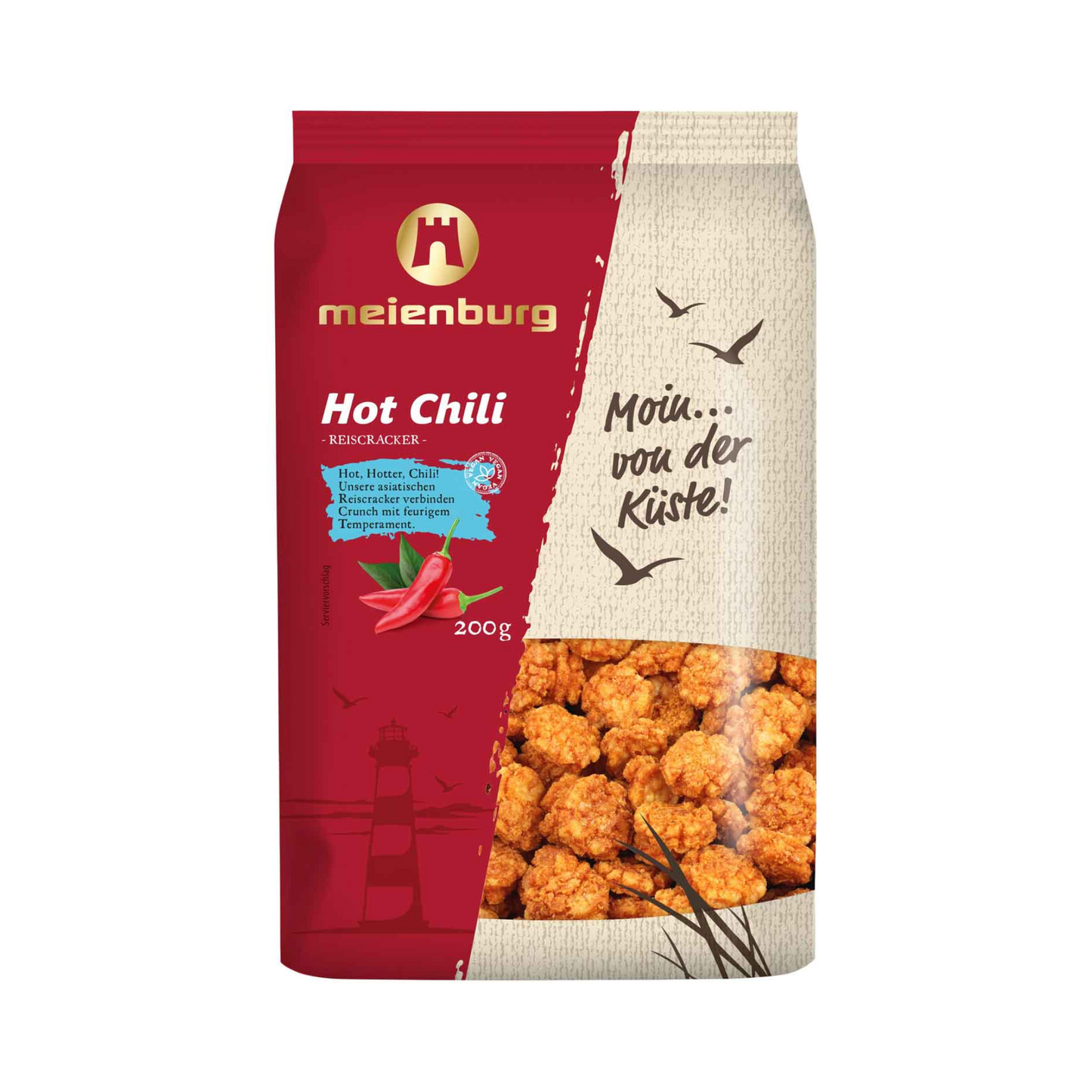 Meienburg Reiskräcker Hot Chili 200g