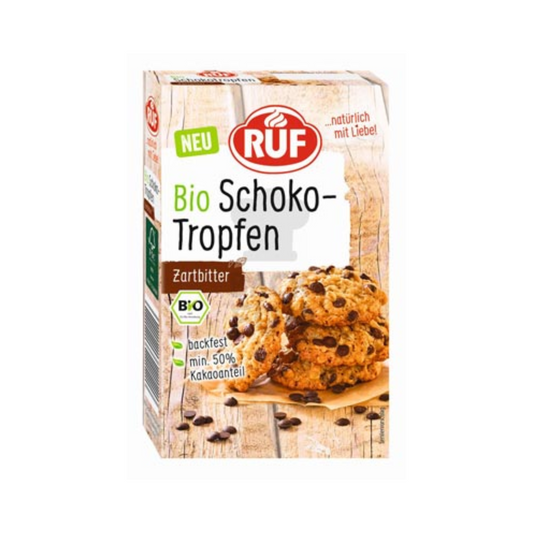 Bio RUF Schoko Tropfen Zartbitter 100g