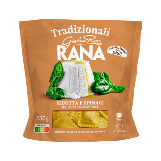 Rana Ravioli Ricotta und Spinat 250g