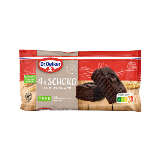 Dr.Oetker Fertiger Kuchensnack Schoko 4ST 140g