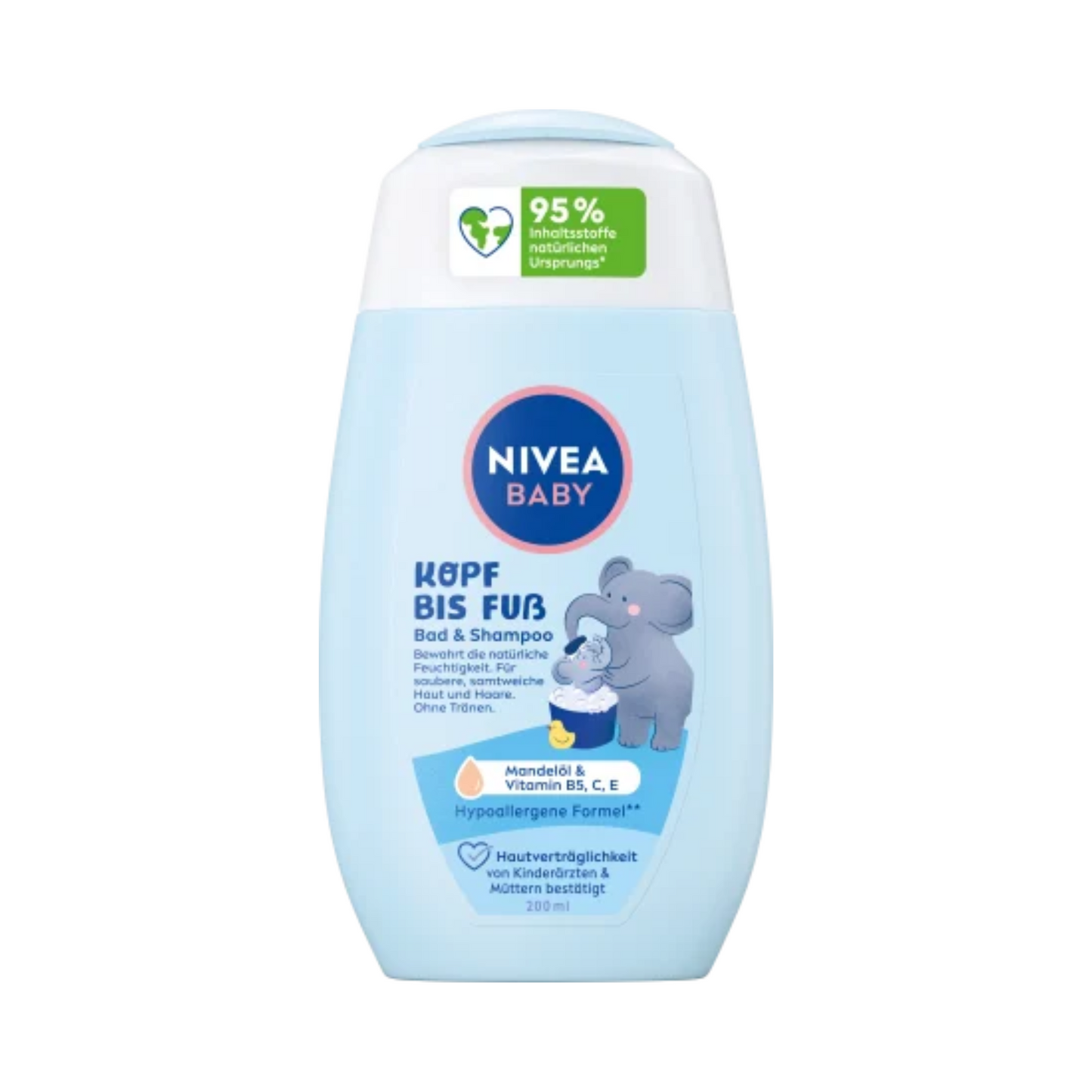 Nivea Baby Kopf bis Fuß Bad & Shampoo 200ml