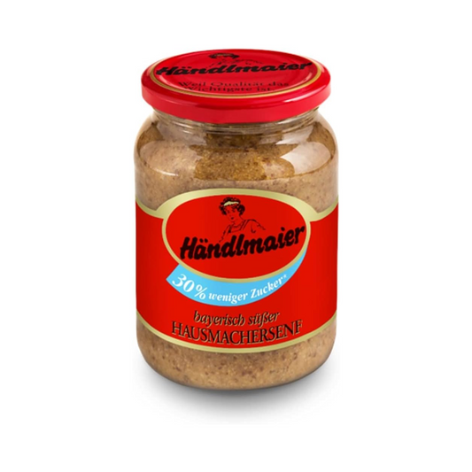 Händlmaier Süßer Hausmachersenf 30% weniger Zucker 335ml