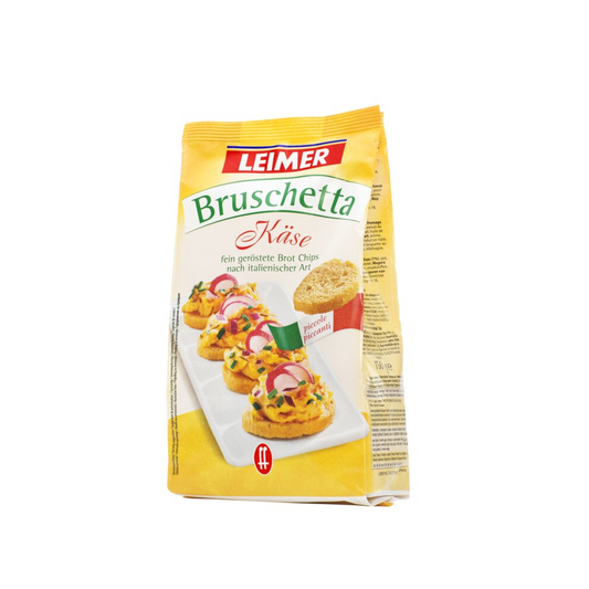 Leimer Bruschetta Brot Chips Käse 150g