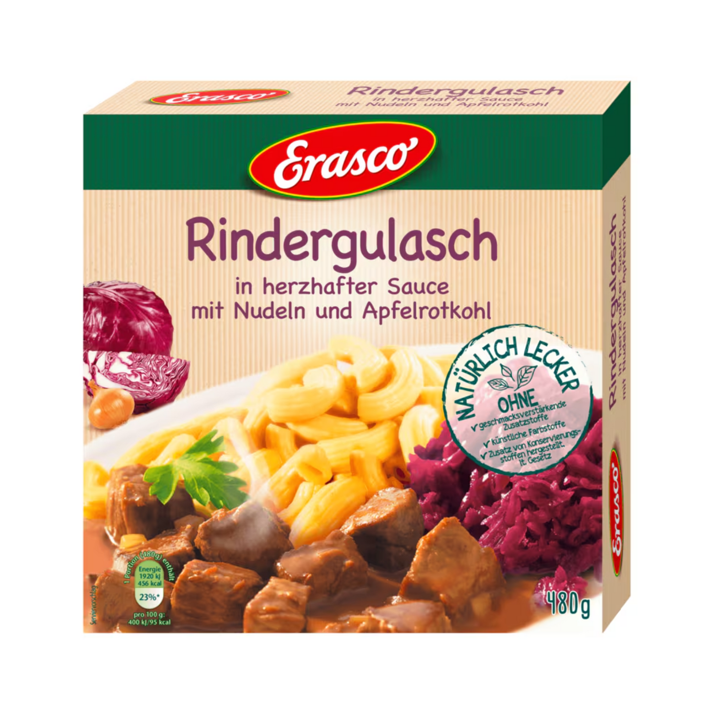 Erasco Menü Rindergulasch 480g