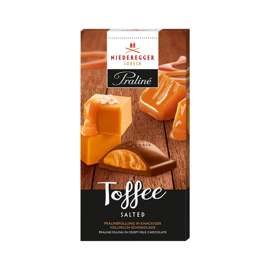 Niederegger Toffee Salted in Vollmilch-Schokolade 100g