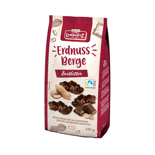 Lambertz Erdnussberge zartbitter 250g
