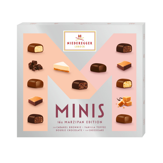 Niederegger Minis Marzipan Vielfalt 4-fach sortiert 112g