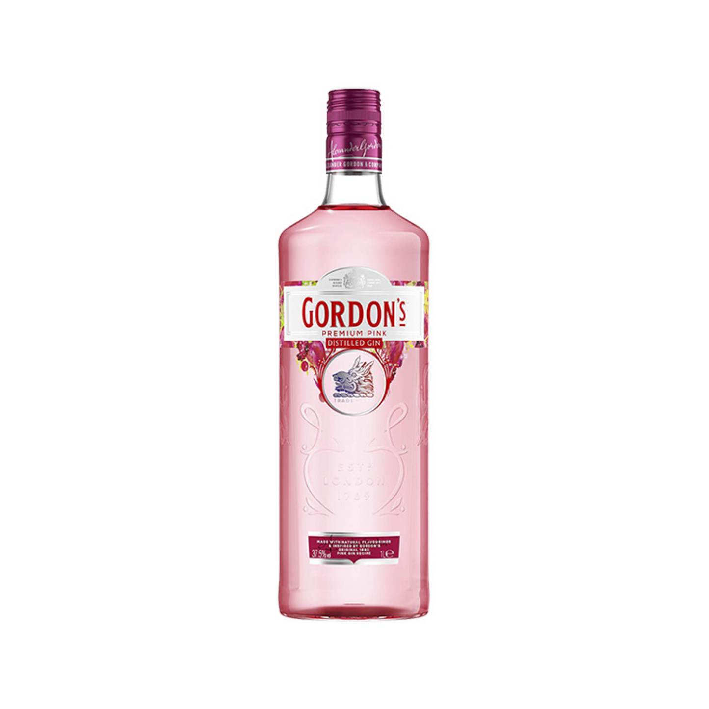 Gordon's Premium Pink Distilled Gin 37,5% 0,7l