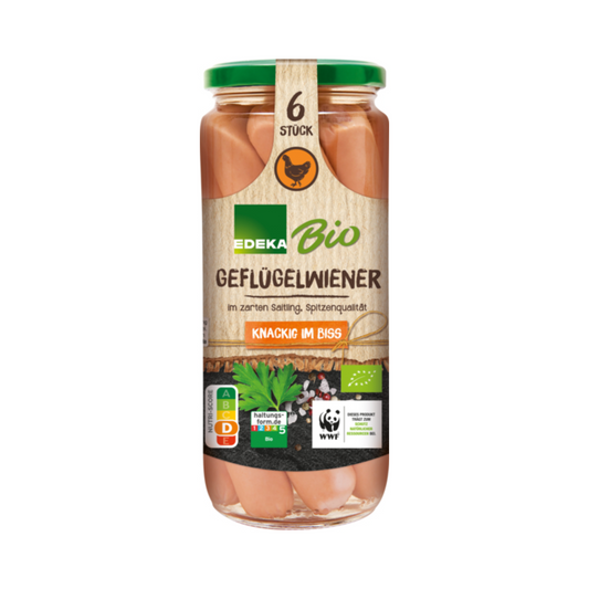 Bio EDEKA Geflügelwiener 550g