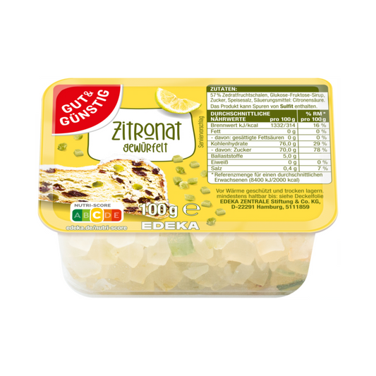 GUT&GÜNSTIG Zitronat 100g