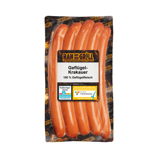 Ran an den Grill Geflügelkrakauer 5x70g
