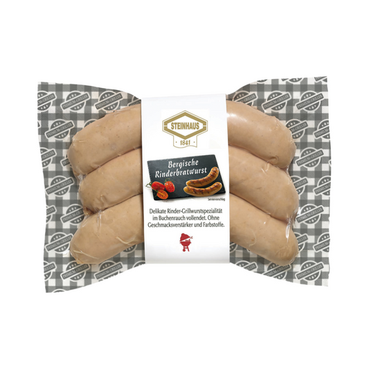 Steinhaus Bergische Rindsbratwurst 300g