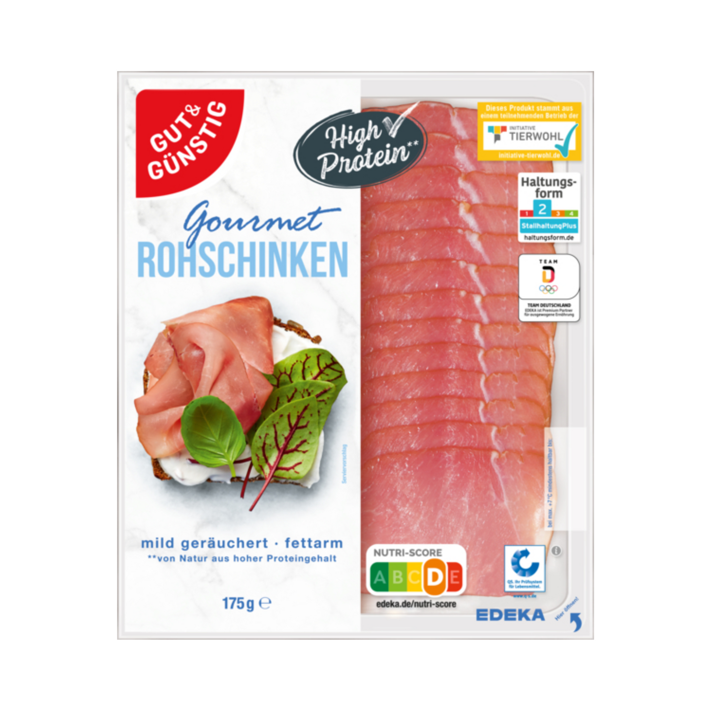 GUT&GÜNSTIG Gourmet Rohschinken 175g QS ITW