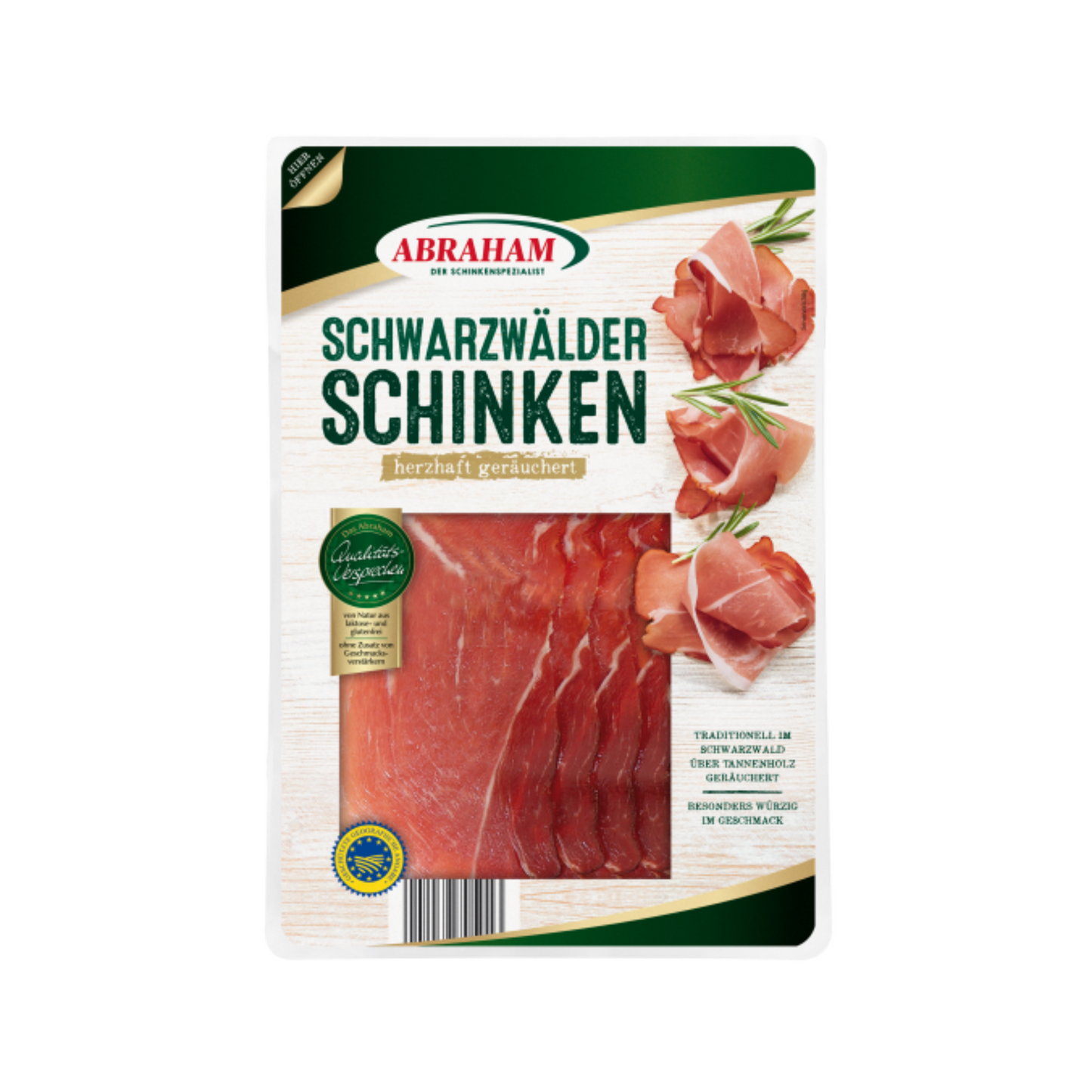 Abraham (Schwarzwälder Schinken) geräuchert 80g