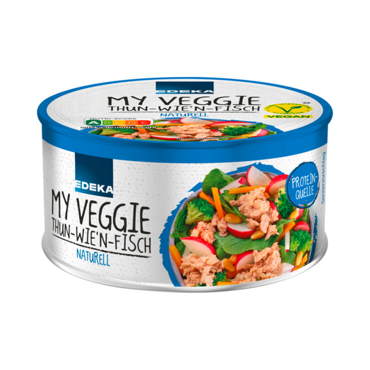EDEKA My Veggie Vegan Thun-wie'n-Fisch naturell 150g