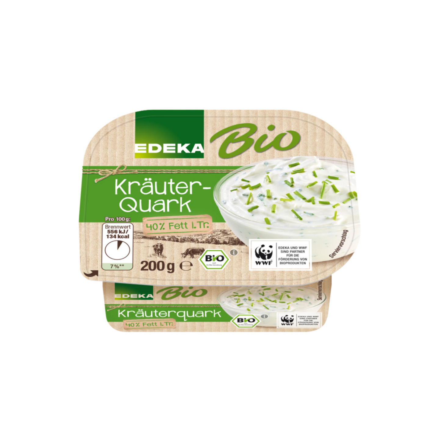 Bio EDEKA Kräuterquark 40% 200g