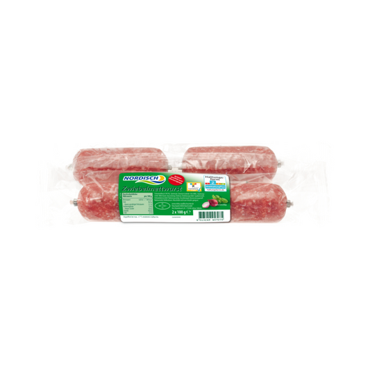 Nordisch Zwiebelmettwurst 2x100g QS ITW