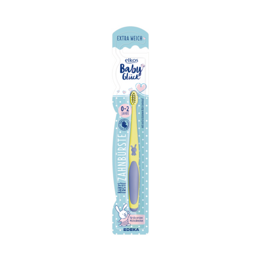 EDEKA elkos Baby Glück Zahnbürste Erste Zähnchen 1ST