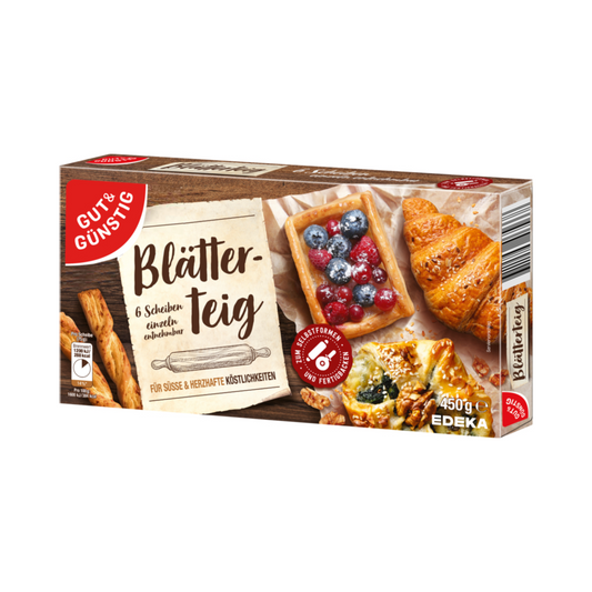 GUT&GÜNSTIG Blätterteig 450g