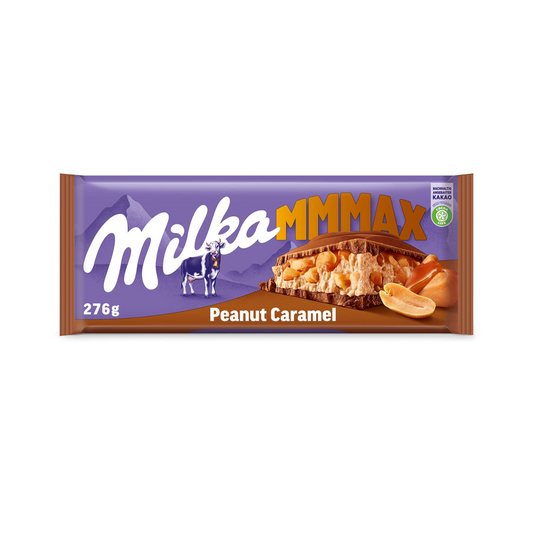 Milka Schoko Erdnuss Karamell Tafel 276g