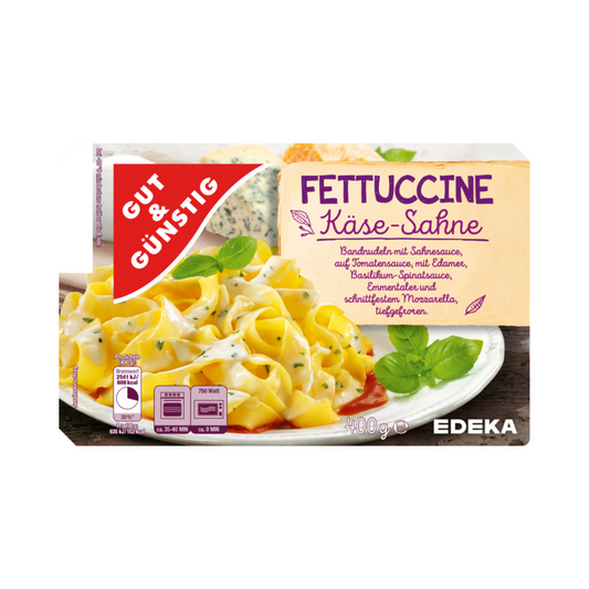 GUT&GÜNSTIG Fettuccine Käse-Sahne 400g