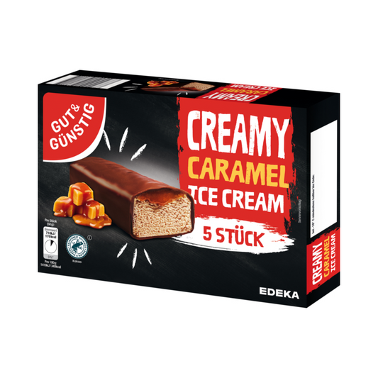 GUT&GÜNSTIG Creamy Caramel Ice Cream 5x70ml