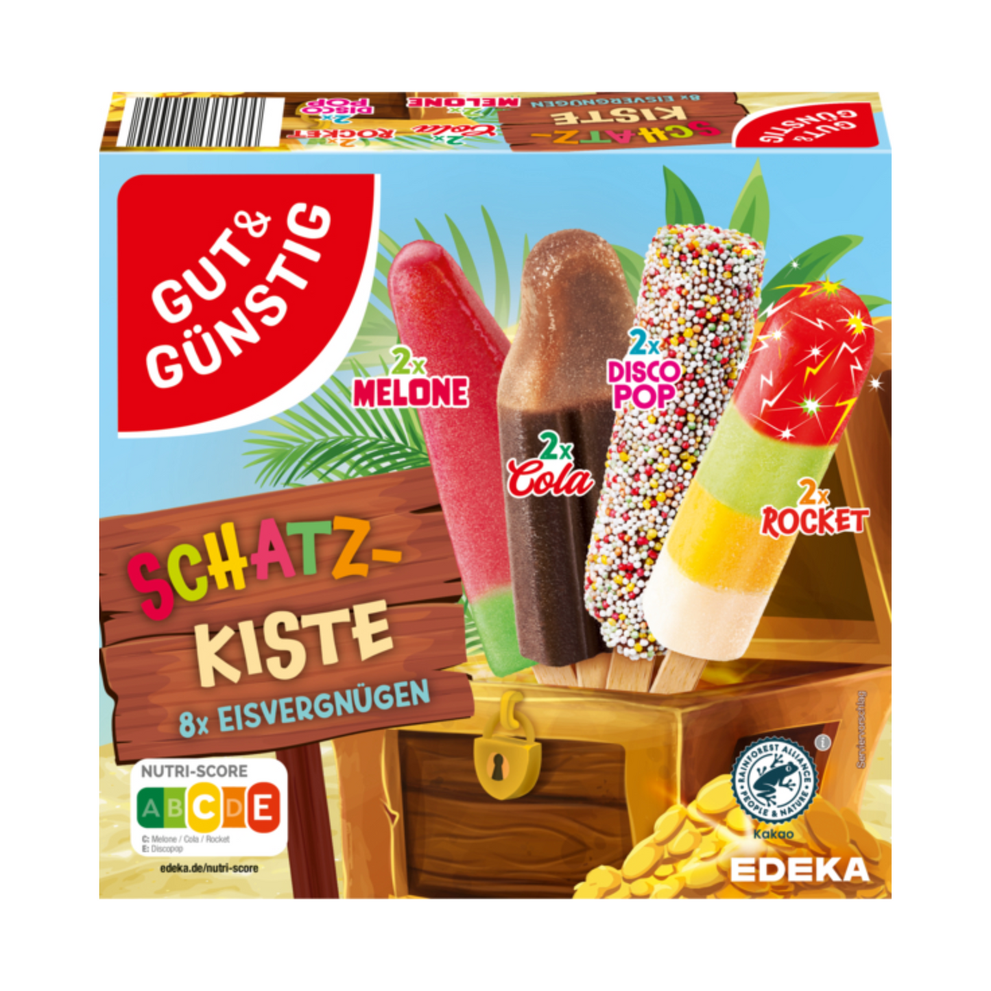 GUT&GÜNSTIG Schatzkiste 410ml